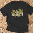 We Must Stop Eating Cried Toad As He Ate Another Frog Quote T-Shirt Gifts for Old Men