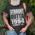 Straight Outta 1994 30Th Bday Dirty Thirty Vintage T-Shirt Gifts for Old Men