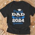 Super Proud Dad Of 2024 Graduate Awesome Family College T-Shirt Gifts for Old Men