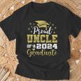 Super Proud Uncle Of 2024 Graduate Awesome Family College T-Shirt Gifts for Old Men