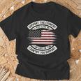 Support The Country You Live In The Country You Support T-Shirt Gifts for Old Men