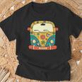 Surf Camping Bus Model Love Retro Peace Hippie Surfing S T-Shirt Gifts for Old Men