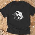 T-shirt Éléphant Yin Yang, Tee Design Original Cadeaux pour les vieillards