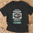 T-Shirt Maulois Fier: Je Ferme Pas Ma Gueule, Héraldique Cadeaux pour les vieillards