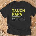 Tauch Papa T-Shirt Geschenke für alte Männer