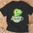 Tea Rex Niedlicher Dinosaurier Tyrannosaurus Rex In Einer Tasse T-Shirt Geschenke für alte Männer