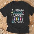I Teach The Cutest Bunnies In The Patch Easter Eggs Teacher T-Shirt Gifts for Old Men