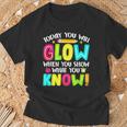 Teachers Students What You Show Testing Day Exam T-Shirt Gifts for Old Men