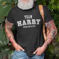 Team Harry Lifetime Member Family Last Name T-Shirt Gifts for Old Men