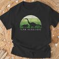 Team Herbivore Dinosaur Vegetarians And Vegan T-Shirt Geschenke für alte Männer