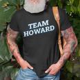 Team Howard Relatives Last Name Family Matching T-Shirt Gifts for Old Men