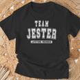 Team Jester Lifetime Member Family Last Name T-Shirt Gifts for Old Men