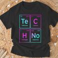 Techno Sintetizador Químico Rave Music Edm Music Festival Camiseta unisex Regalos para ancianos