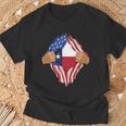 Texas Roots Inside State Flag American Proud T-Shirt Gifts for Old Men