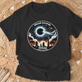 Texas Total Solar Eclipse Totality Monday April 8 2024 T-Shirt Gifts for Old Men