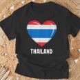 Thailand Flag Thai T-Shirt Geschenke für alte Männer