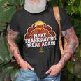 Make Thanksgiving Great Again Trump Turkey 2024 T-Shirt Gifts for Old Men