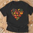 Tomatenliebe Hobby Gardener Gardener Garden Tomato T-Shirt Geschenke für alte Männer
