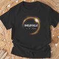 Total Solar Eclipse 2024 Shelbyville Indiana April 8 2024 T-Shirt Gifts for Old Men