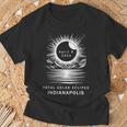 Total Solar Eclipse Indianapolis 2024 United States T-Shirt Gifts for Old Men