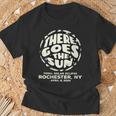 Total Solar Eclipse Rochester Ny April 8 2024 New York T-Shirt Gifts for Old Men