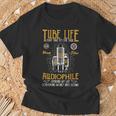 Tube Amplifier Tube Radio Guitar Amplifier T-Shirt Geschenke für alte Männer