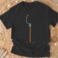 Uriger Retro Ski Lift Anchor Lift T-Shirt Geschenke für alte Männer