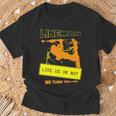 Like Us Or Not We Turn You Cool Lineman T-Shirt Gifts for Old Men