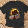 Us Total Partial Eclipse 2024 Usa Astronomer 04082024 T-Shirt Gifts for Old Men