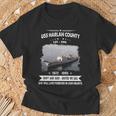 Uss Harlan County Lst T-Shirt Gifts for Old Men