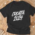 Vacaciones En Equipo En Croacia 2024 Camiseta unisex Regalos para ancianos