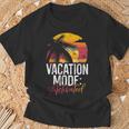 Vacation Mode Activated Vacation T-Shirt Gifts for Old Men