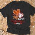 Valentines Day Happy Basketball Baseball Football Boys Mens T-Shirt Gifts for Old Men