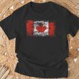 Vancouver Montreal Quebec Canada Flag T-Shirt Geschenke für alte Männer