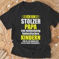 Vater Stolzer Papaatertag Spruch Sprüche Geschenkidee T-Shirt Geschenke für alte Männer