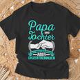 Vater Und Tochter Partnerlook Papaatertag Spruch Geschenk T-Shirt Geschenke für alte Männer