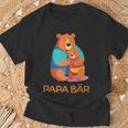 Vatertagater Sohn Tochter Sohn Papa Bär Kapuzenjacke T-Shirt Geschenke für alte Männer