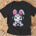 Video Game Easter Bunny Cute Gamer Girl T-Shirt Gifts for Old Men