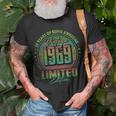 Vintage 1969 Limited Edition 55 Year Old 55Th Birthday T-Shirt Gifts for Old Men