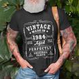 Vintage 40Th Birthday Decorations 1984 40 Birthday T-Shirt Gifts for Old Men