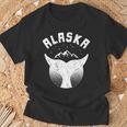Vintage Alaska Alaska Is Calling And I Must Go T-Shirt Gifts for Old Men