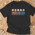 Vintage Inclusion Matters Special Education Neurodiversity T-Shirt Gifts for Old Men
