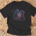 Vintage OctopusOcean Sea Life Cool Animals 1 T-Shirt Gifts for Old Men