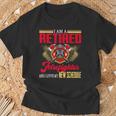 Vintage I Am Retired Firefighter And I Love My New Schedule T-Shirt Gifts for Old Men