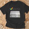 Vintage Retro Computer Amiga 80S Nerd T-Shirt Geschenke für alte Männer