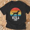 Vizsla Hund Papa Papa Für Eltern T-Shirt Geschenke für alte Männer