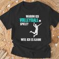 Volleyballer Idea For Volleyballer T-Shirt Geschenke für alte Männer