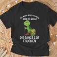 Wandern Ich Werde Nicht Aufgeben Aber Die Ganze Zeit Fluchen T-Shirt Geschenke für alte Männer