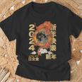 Year Of The Dragon 2024 Lunar New Year Total Solar Eclipse T-Shirt Gifts for Old Men
