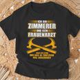 Zimmererer Und Kein Gynatzt Carpenter's T-Shirt Geschenke für alte Männer